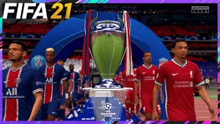 FIFA 21 | Paris Saint-Germain vs. Liverpool | Champions League | at Atatürk Olympic Stadium