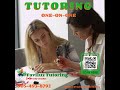 One-on-One Tutoring : In-Person