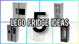 5 LEGO Fridge Ideas #2 | MOC Tutorial