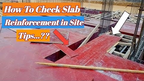 Slab Checklist Before Concrete Casting | How To Check Slab Reinforcement in Site | Slab Checklist
