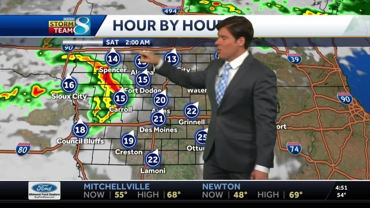 A soggy end to the week with more storms this weekend - YouTube