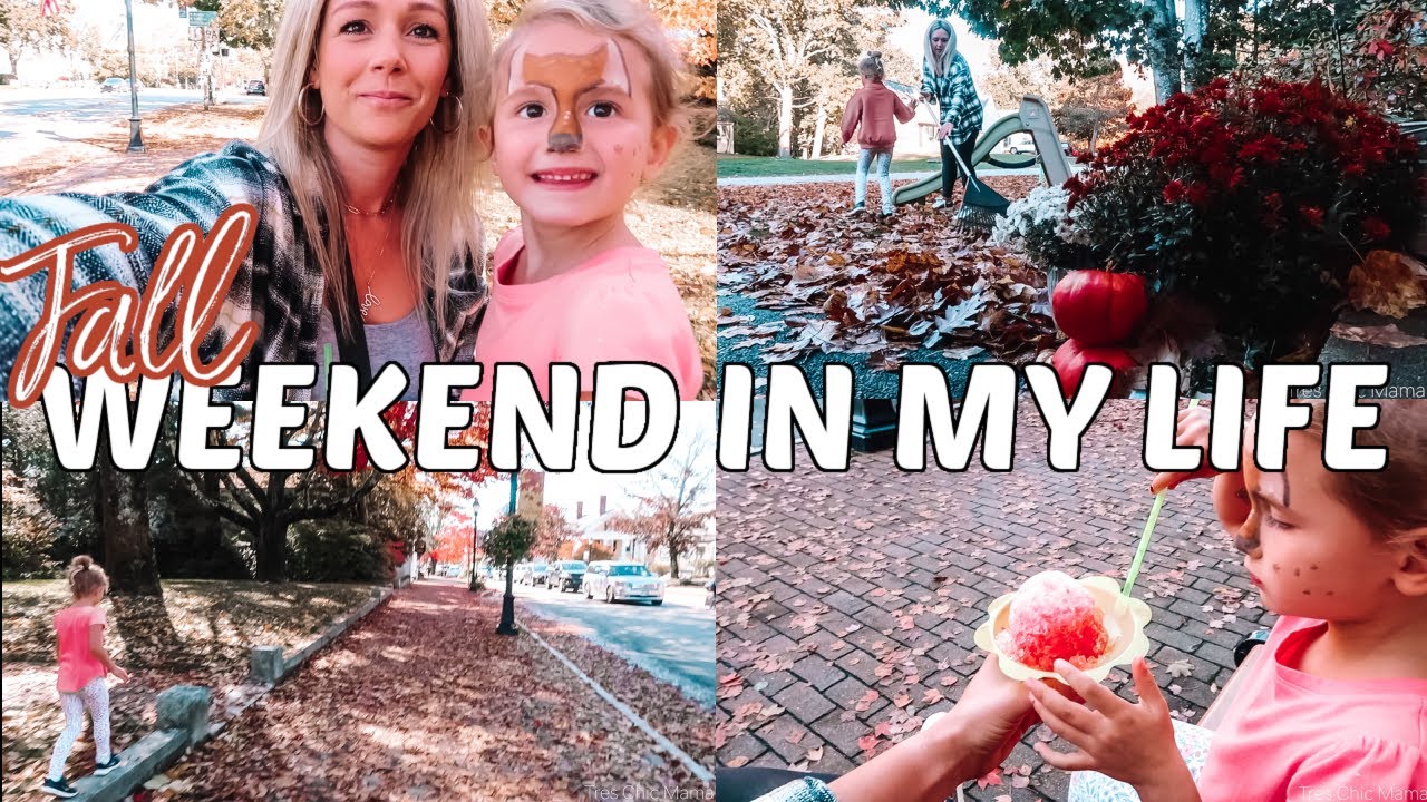 ANOTHER COZY FALL WEEKEND| Day in The Life of a Single Mom| Tres Chic Mama
