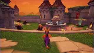 Spyro Reignited Trilogy All Bulls Stuck Skill Point. Town Square (Guide)