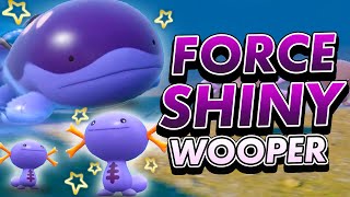 How to get SHINY PALDEAN WOOPER & CLODSIRE EASY in Pokemon Scarlet and Violet
