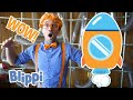 Blippi Builds A Rocketship | Learn Space and Planets | Educational Videos For Kids