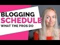 Blogging Schedule: How often should you write a blog post?