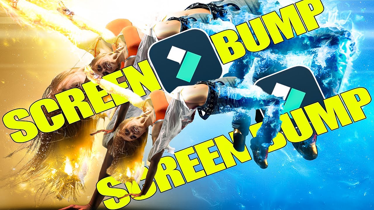 Screen Bump Effect In Filmora X Tutorial - YouTube