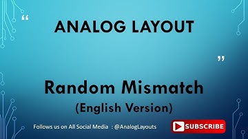 Random Mismatch  - English Version