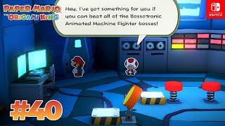 Paper Mario - The Origami King | 40 Boss Battle Machine | GamePlay on Nintendo Switch