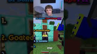 Dr Donut Top 5 Traps Part 2 #minecraft #shorts