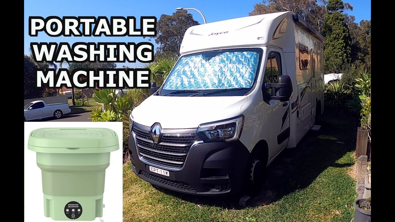 Portable Washing Machine. Compact for Motorhomes, Vans & Campers. 
