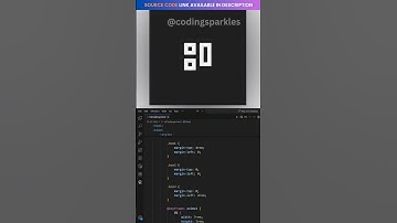 Moving Square Loader | HTML CSS