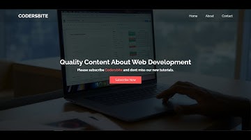 Full Screen Responsive Video Background Landing Page - HTML & CSS only