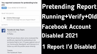 Pretending Report Facebook Account || Running Old Any Facebook Disabled || By Sozol Islam Sany