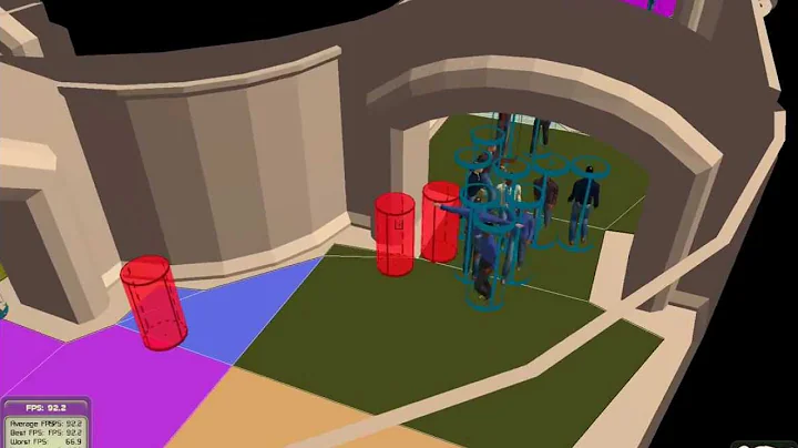 Ogre Recast Demo: Temp obstacles