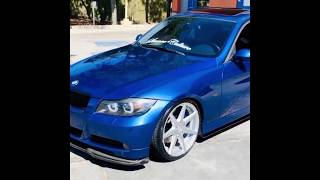 BMW 3 Series E90 335i Sedan Rohana RC7 Wheels Ventus Autoworks Side Skirts Body Kit Rear Spat Bumper