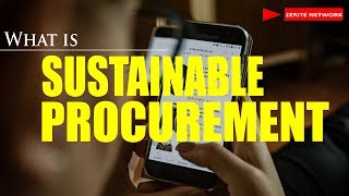 What is Sustainable Procurement