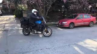 Ewan Mcgregor and Charlie Boorman Traveling In South American on the LiveWire for the LongWayup!
