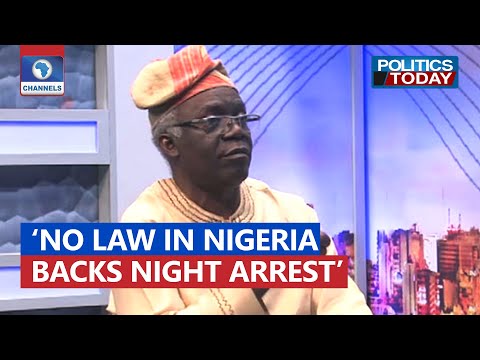 Sunday Igboho:  No Law In Nigeria Backs Night Arrest – Falana