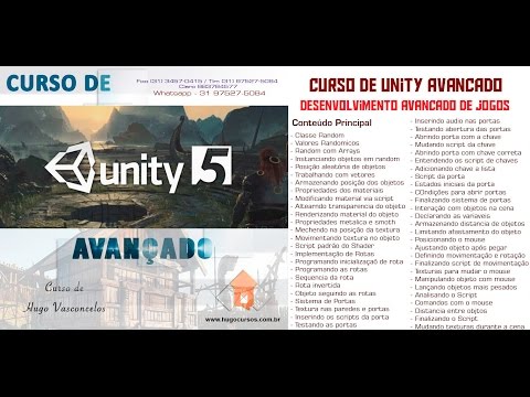 Curso de Unity 3D Avançado - Aula 01 - Desenvolvimento de Jogos Avançado
