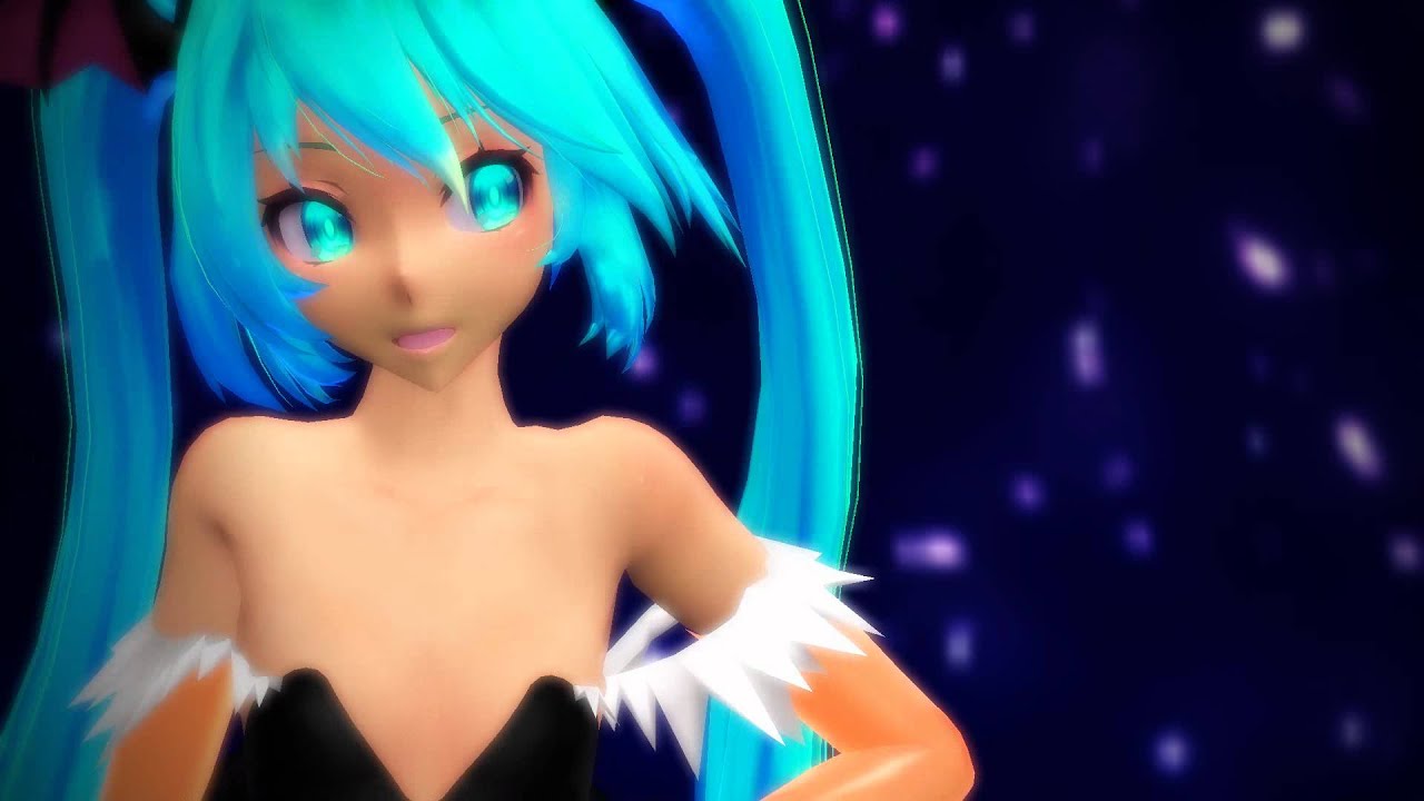 [mmd] Sweet Devil Miku Tda Cosplay Morrigan [hd] 1080p