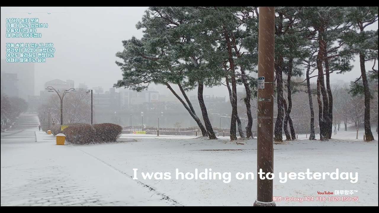 I was holding on to yesterday. #마루랑주 2026_005