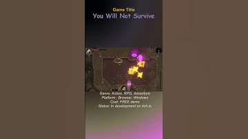 Insane Bullet Hell Combat – You Will Not Survive💀 #shorts #indiegames  #freegames #itchio