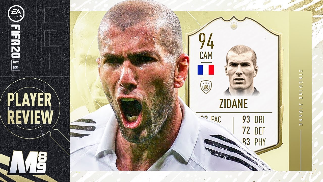 FIFA 20: Zinedine Zidane icon card rating revealed but how does he