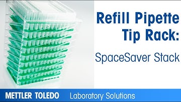 Refillable Pipette Tip Rack | SpaceSaver | Rainin