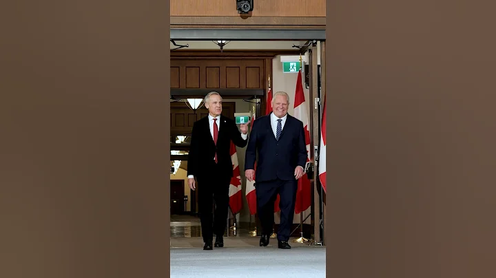 Signed an agreement with Premier Ford. • Signé une entente avec le PM Ford.