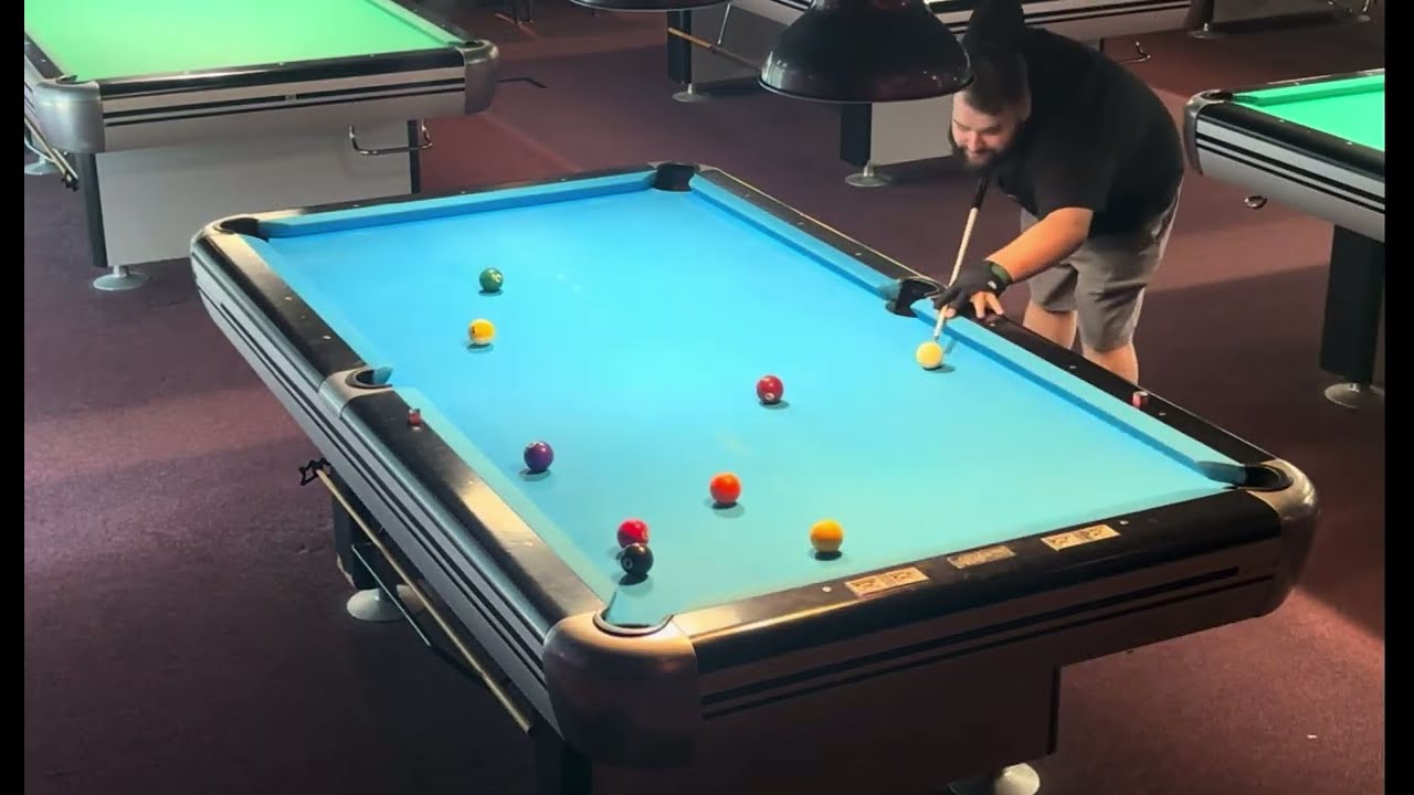 Image of video the #Nineball Fast 9-Ball Break And Run #Raw #Unedited #9ball 18