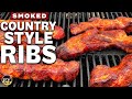 Smoked Smoky Country Style Ribs On The Weber Kettle