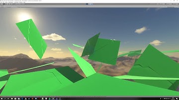 Marching Cubes in Unity - Breaking the terrain