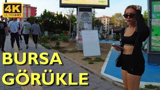 Bursa Görükle Walking Tour 4K UHD 50fps | One of the Best Student Cities
