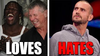 5 Wwe Wrestlers Vince Mcmahon Hates Enemies & 7 Hes Best Friends With - Wrestlelamia