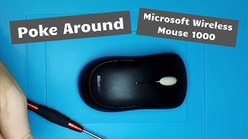 Microsoft Wireless Mouse 1000 Cleaning