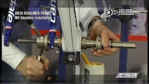 How to Install A MegaExo Road or MTB Carbon Crankset on a BB30 Frame