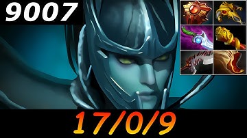 Dota 2 Phantom Assassin 9007 MMR 17/0/9 (Kills/Deaths/Assists) Ranked Full Gameplay