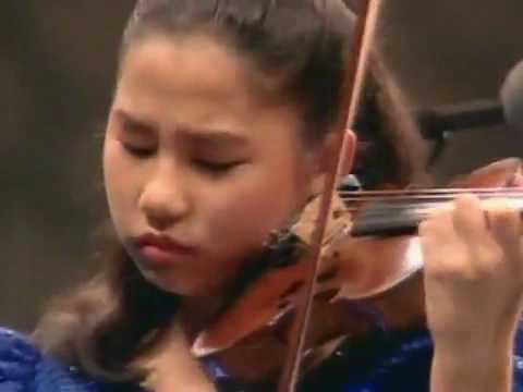 Paganini violin concerto 12 years old