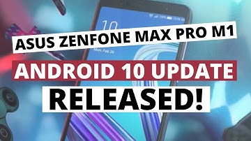 Asus Zenfone Max Pro M1 Android 10 update!