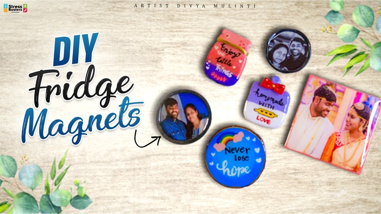 How to Make DIY Fridge Magnets with a Cricut! 