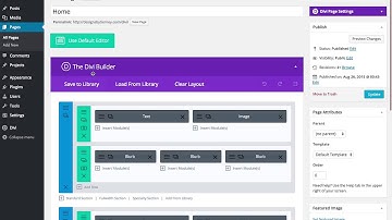Divi Tutorial, Video 4 - Create a Page and more