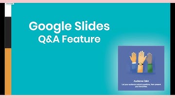 Google Slides Q&A Feature - Fitchburg State University