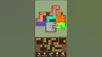 funny puzzle cats 28 - gameplay puzzle (iOS and Android) #shorts