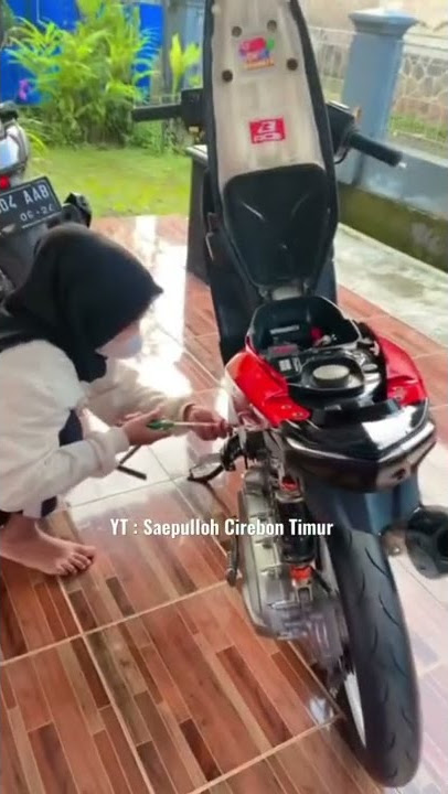 story'wa beat karbu versi adek hijab💓#beatkarbu#beat2018#modifikasi#storywa#matic#matichonda#racing
