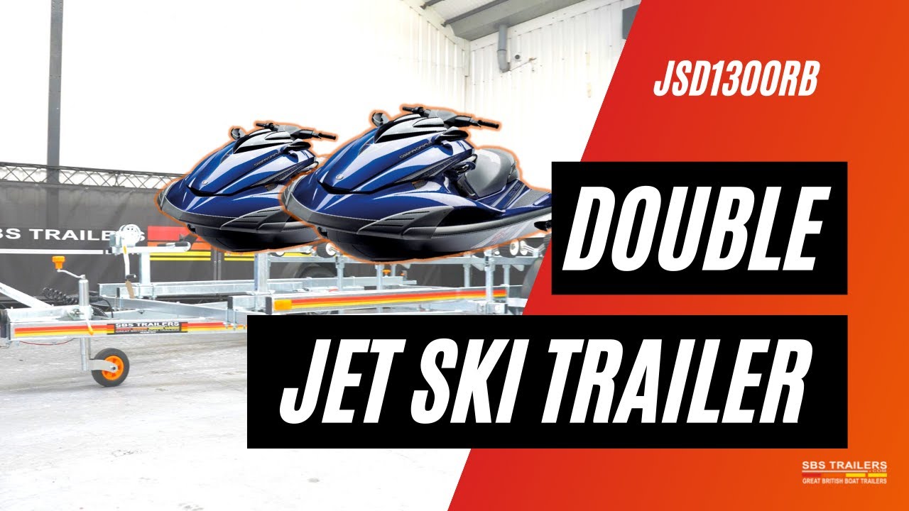 DOUBLE JET SKI TRAILER SBS TRAILERS YouTube