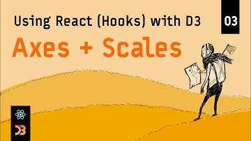 Using React (Hooks) with D3 – [03] Axes and Scales