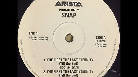 Snap! feat. Summer - The First, The Last Eternity (Till The End) (7