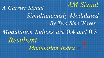 Modulation Index Solved Problem || Amplitude Modulation