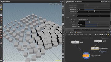 [Houdini] Attribute Noise
